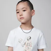 Nike Air Jordan Little детские Dots Graphic футболка цвет белый