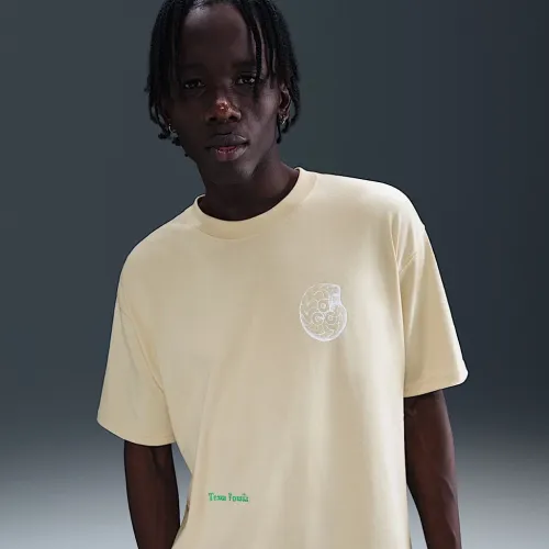 Nike ACG чоловічі футболка колір коричневий