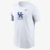 Kentucky Wildcats мужские Nike College футболка цвет белый