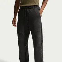 Nike Tech чоловічі Open-Hem Fleece Pants колір чорний
