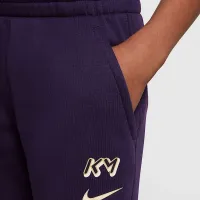Nike Kylian Mbappé Club Fleece Big детские Soccer Joggers цвет фиолетовый