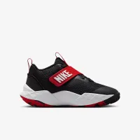 Nike Team Hustle D 12 Big детские баскетбольные Кроссовки цвет черный