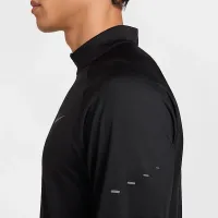 Nike Stride мужские Dri-FIT 1/4-Zip Running Top цвет черный