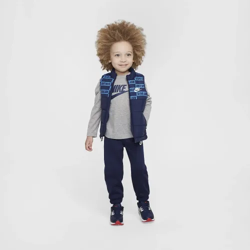Nike Sportswear Toddler 3-Piece Vest набор синий