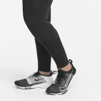 Nike Pro Dri-FIT Big дитячі (Girls') лосіни (Extended Size) колір чорний