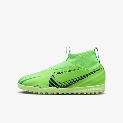 Nike Jr. Superfly 9 Academy Mercurial Dream Speed Little/Big детские TF High-Top Soccer Кроссовки цвет зеленый