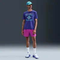 Nike Rise 365 чоловічі Dri-FIT Short-Sleeve Running Top колір фіолетовий