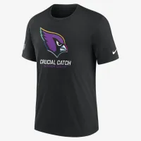 Arizona Cardinals Crucial Catch мужские Nike NFL футболка цвет черный