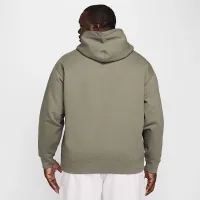 Nike Solo Swoosh мужские Fleece Pullover Толстовка с капюшоном цвет зеленый