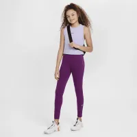 Nike Dri-FIT One Big дитячі (Girls') лосіни колір фіолетовий