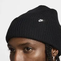 Nike Peak Futura Beanie колір чорний