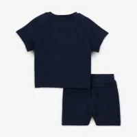 Nike Tech Fleece Baby Tee and шорты набор цвет серый