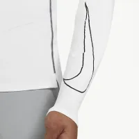 Nike Pro Dri-FIT чоловічі Slim Fit Long-Sleeve Top колір білий