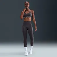 Nike One женская Therma-FIT С высокой Талией Full-Length лосины цвет серый