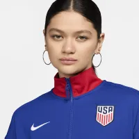 USMNT Academy Pro женская Nike Dri-FIT Soccer Anthem Куртка синий