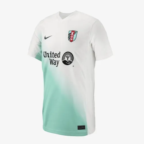 Kansas City Current 2024 Stadium Secondary Big детские Nike Dri-FIT NWSL Replica Jersey цвет белый