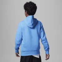 Nike Jordan Fleece Pullover Толстовка с капюшоном Big Kids Толстовка с капюшоном синий
