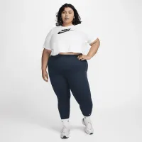 Nike Sportswear Classic женская С высокой Талией 7/8 лосины (большие размеры) синий