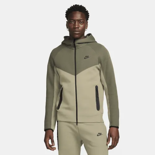 Nike Sportswear Tech Fleece Windrunner мужские Full-Zip Толстовка с капюшоном цвет коричневый