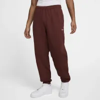 Nike Solo Swoosh чоловічі Fleece Pants колір коричневий