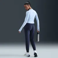 Nike Zenvy женская Dri-FIT С высокой Талией Joggers синий
