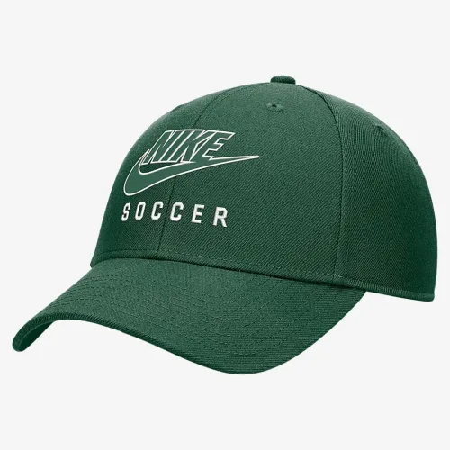 Nike Club Structuцвет красный Dri-FIT Soccer Futura Swoosh Cap цвет зеленый