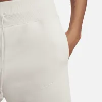 Nike Sportswear Phoenix Fleece женская С высокой Талией Cropped Sweatpants цвет коричневый