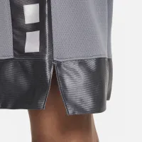 Nike Dri-FIT Elite 23 Big детские (для мальчиков) баскетбольные шорты цвет серый