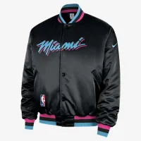 Miami Heat City Edition чоловічі Nike NBA Premium Куртка колір чорний