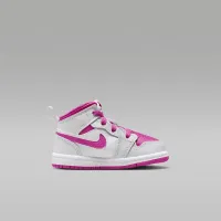 Nike Jordan 1 Mid Baby/Toddler Кросівки колір сірий