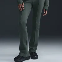 Nike Sportswear Tech Fleece женская С высокой Талией Slim Pants цвет зеленый