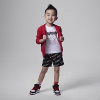 Nike Jordan Dri-FIT MJ Sport Toddler Graphic футболка колір білий