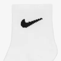 Nike Logo Ankle носки Box набор (6 пары) Baby носки цвет белый