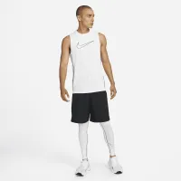 Nike Pro Dri-FIT чоловічі Slim Fit Sleeveless Top колір білий