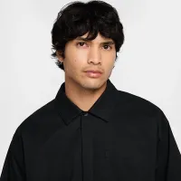 Nike Sportswear Tech мужские Button-Down Top цвет черный
