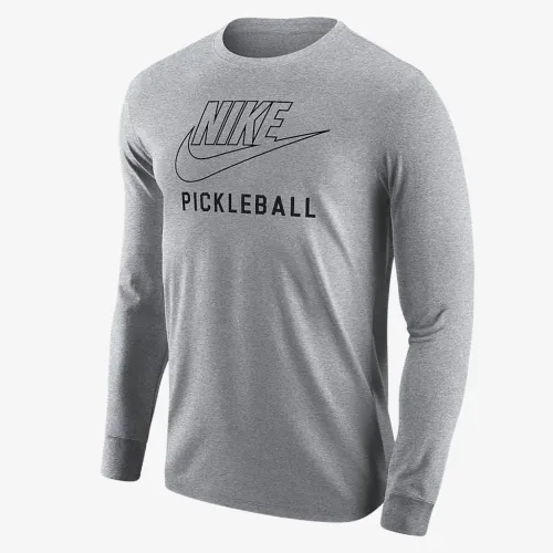 Nike Swoosh чоловічі Pickleball Long-Sleeve футболка колір сірий