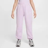 Nike Sportswear Club Fleece Big детские Loose Pants цвет фиолетовый
