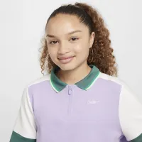 Nike Sportswear Girls' Crop Top цвет фиолетовый