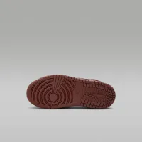 Nike Jordan 1 Mid SE Little дитячі Кросівки колір білий