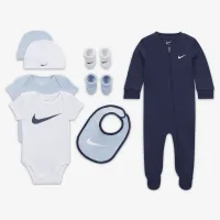 Nike Baby (0-6M) 8-Piece Boxed Gift набор синий