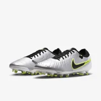 Nike Tiempo Legend 10 Pro Firm-Ground Low-Top футбольные бутсы цвет серый