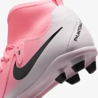 Nike Jr. Phantom Luna 2 Club Little/Big дитячі MG High-Top футбольні бутси Pink