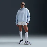 Nike Sportswear Phoenix Fleece женская Over-оверсайз Pullover Толстовка с капюшоном синий
