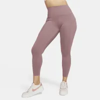 Nike Go женская Firm-Support С высокой Талией 7/8 лосины с карманамицвет фиолетовый