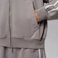 Nike Jordan Flight Fleece жіноча French Terry Full-Zip Куртка колір сірий