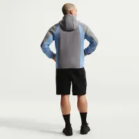 Nike Tech мужские Color-Block Full-Zip Fleece Windrunner Куртка цвет черный