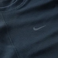 Nike One Fitted Rib жіноча Dri-FIT Short-Sleeve Cropped Top блакитний