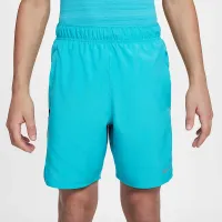 Nike Dri-FIT Challenger Big детские (для мальчиков) тренировочные шорты цвет зеленый