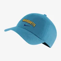 Marquette Heritage86 Nike College Adjustable Cap цвет зеленый
