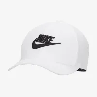 Nike Rise Structuколір червоний SwooshFlex Futura Cap колір білий